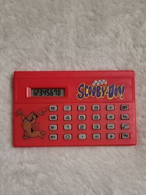 Vintage Scooby-Doo calculator